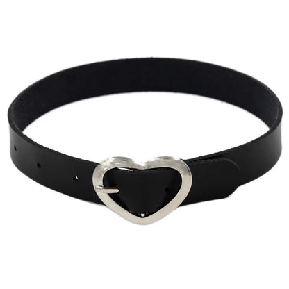 Sexy Spike Punk Collar Leather Choker Necklace Bondage Goth Jewelry Women Party Club Gothic Necklace Accessories Festival Choker
