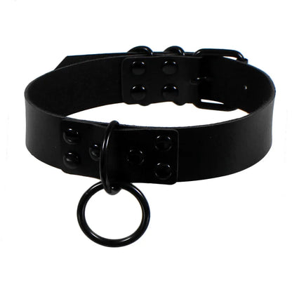 Sexy Spike Punk Collar Leather Choker Necklace Bondage Goth Jewelry Women Party Club Gothic Necklace Accessories Festival Choker